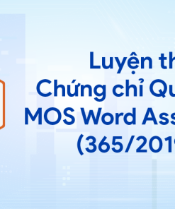 Luyện thi Chứng chỉ Quốc tế MOS Word Associate (365/2019)
